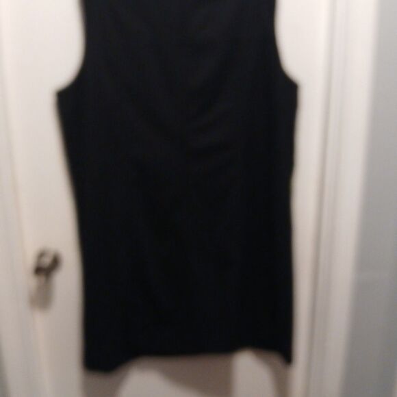 Talbots Black Sheath Dress – Approx Size 22/24 – Lining damage, No Tag - Picture 4 of 9